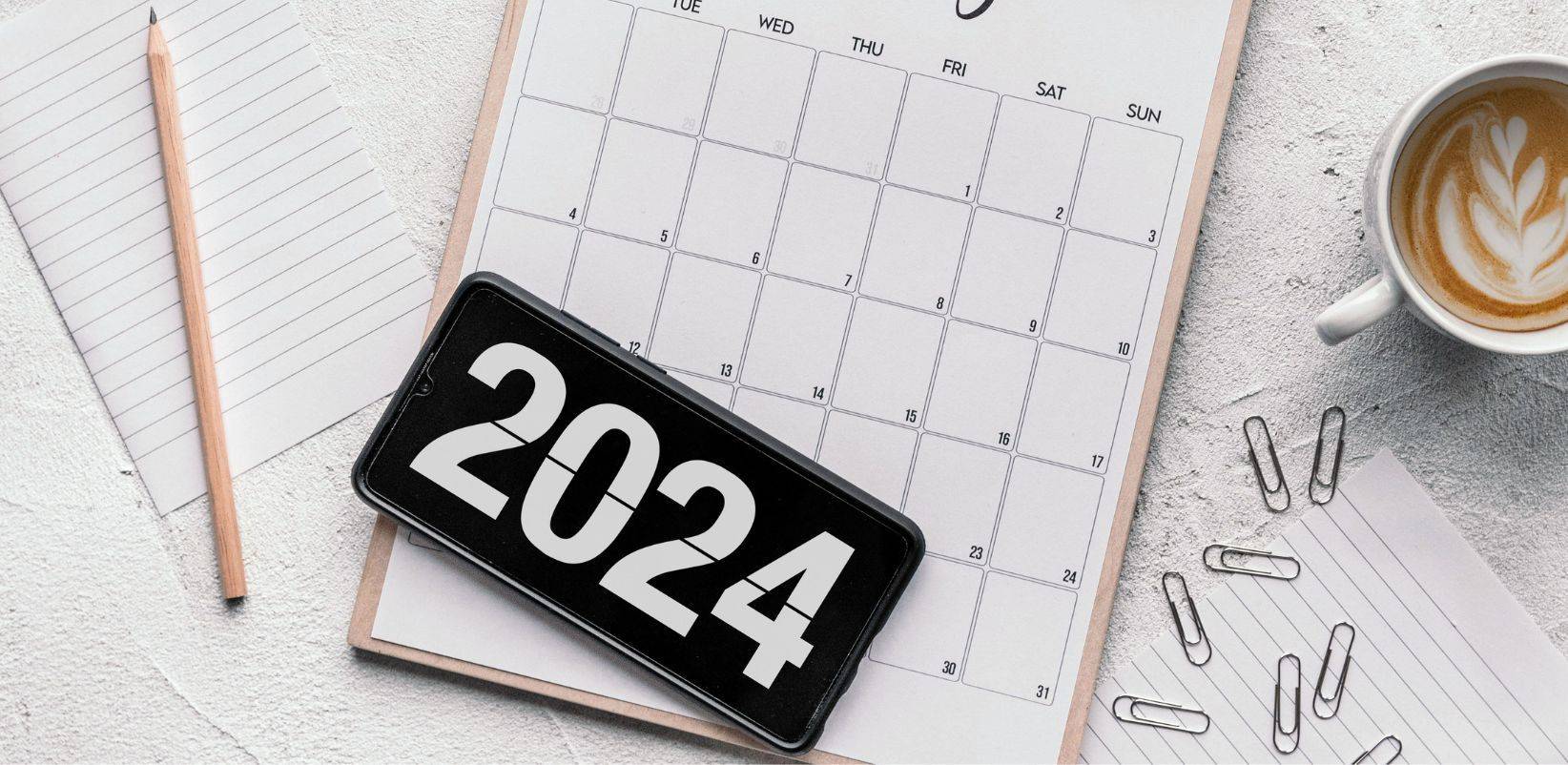 Calendrier RH 2024 : vos échéances, événements et thématiques